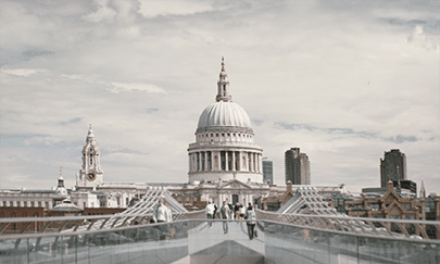 Volophonic Bespoke Music Composition - St Pauls Cathedral from Millenium bridge